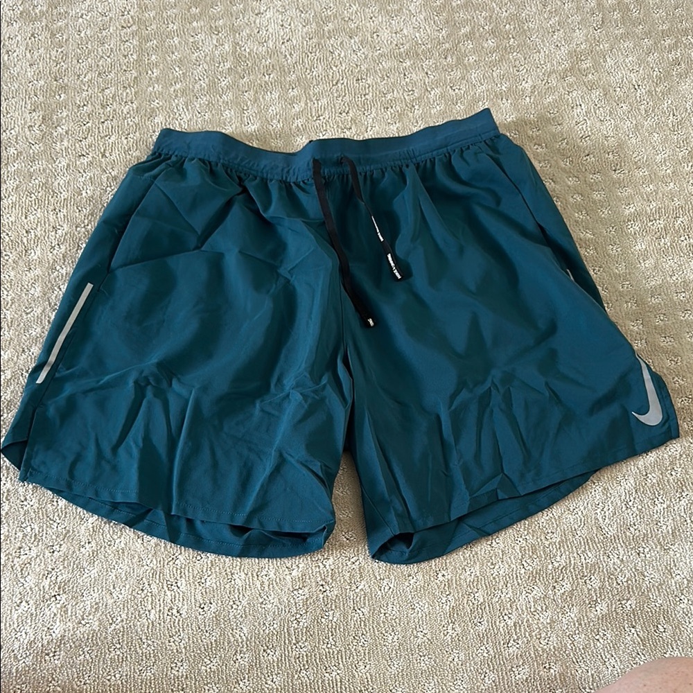 Nike Men's Teal Running Shorts
